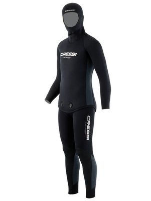 Neopreno superior liso do roupa de mergulho 1.5MM do neopreno da pele do estiramento super 2 partes do roupa de mergulho para Freediving fornecedor