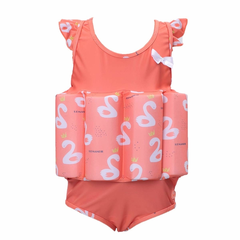 Terno cor-de-rosa do flutuador das meninas da flutuação do neopreno/veste de flutuação da natação para crianças fornecedor