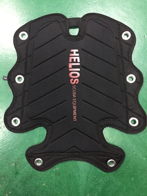 Hardware de nylon de Backpad da contra-chapa com o Bookscrews para o mergulho autônomo de aço inoxidável fornecedor