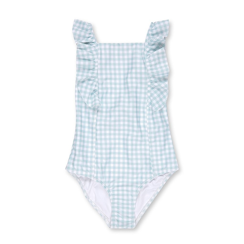 Recicle o bebê todo da forma do roupa de banho de Lycra do bebê em um serviço do OEM do roupa de banho fornecedor